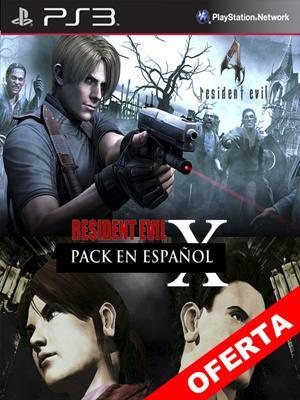 Resident Evil 4 +  Resident Evil Code Veronica X01 en Español Ps3