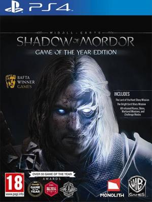 Middle Earth Shadow of Mordor Game of the Year Edition PS4
