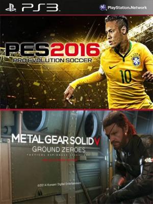 Pro Evolution Soccer 2016 mas METAL GEAR SOLID V GROUND ZEROES PS3