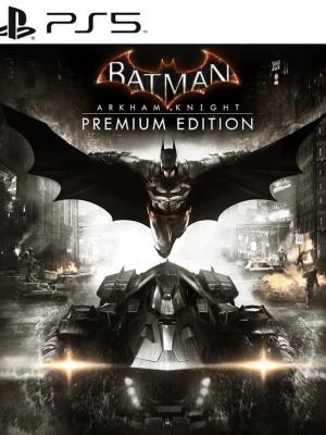 Batman Arkham Knight Premium Edition mas Pase de Temporada PS5