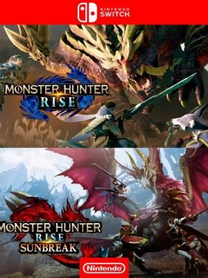 Monster Hunter Rise mas Sunbreak - Nintendo Switch