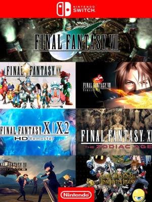 7 en 1 Final Fantasy Pack - Nintendo Switch